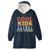 Chess Chessmen Chessboxing Gift For Cool Kids Hooded Wearable Blanket