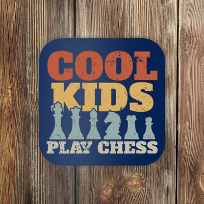 Chess Chessmen Chessboxing Gift For Cool Kids Coaster