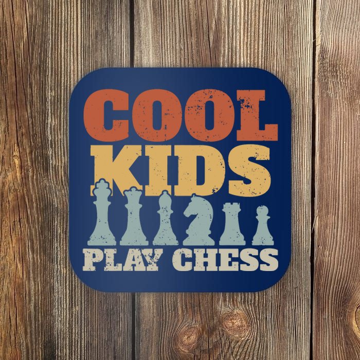 Chess Chessmen Chessboxing Gift For Cool Kids Coaster