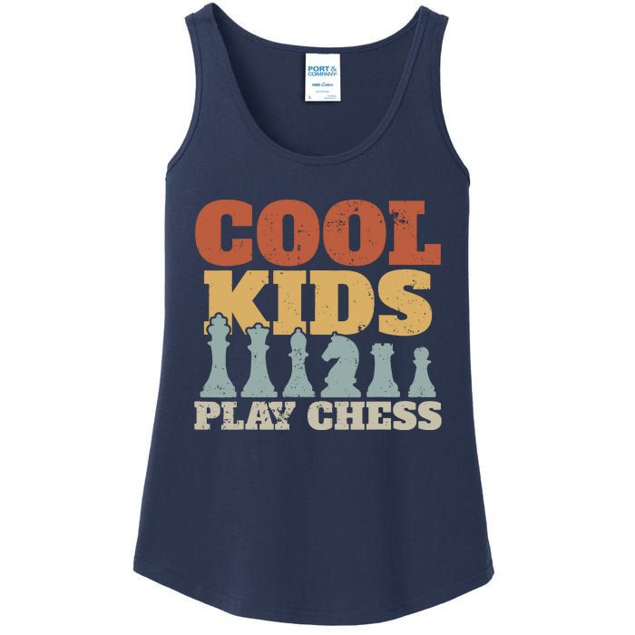 Chess Chessmen Chessboxing Gift For Cool Kids Ladies Essential Tank