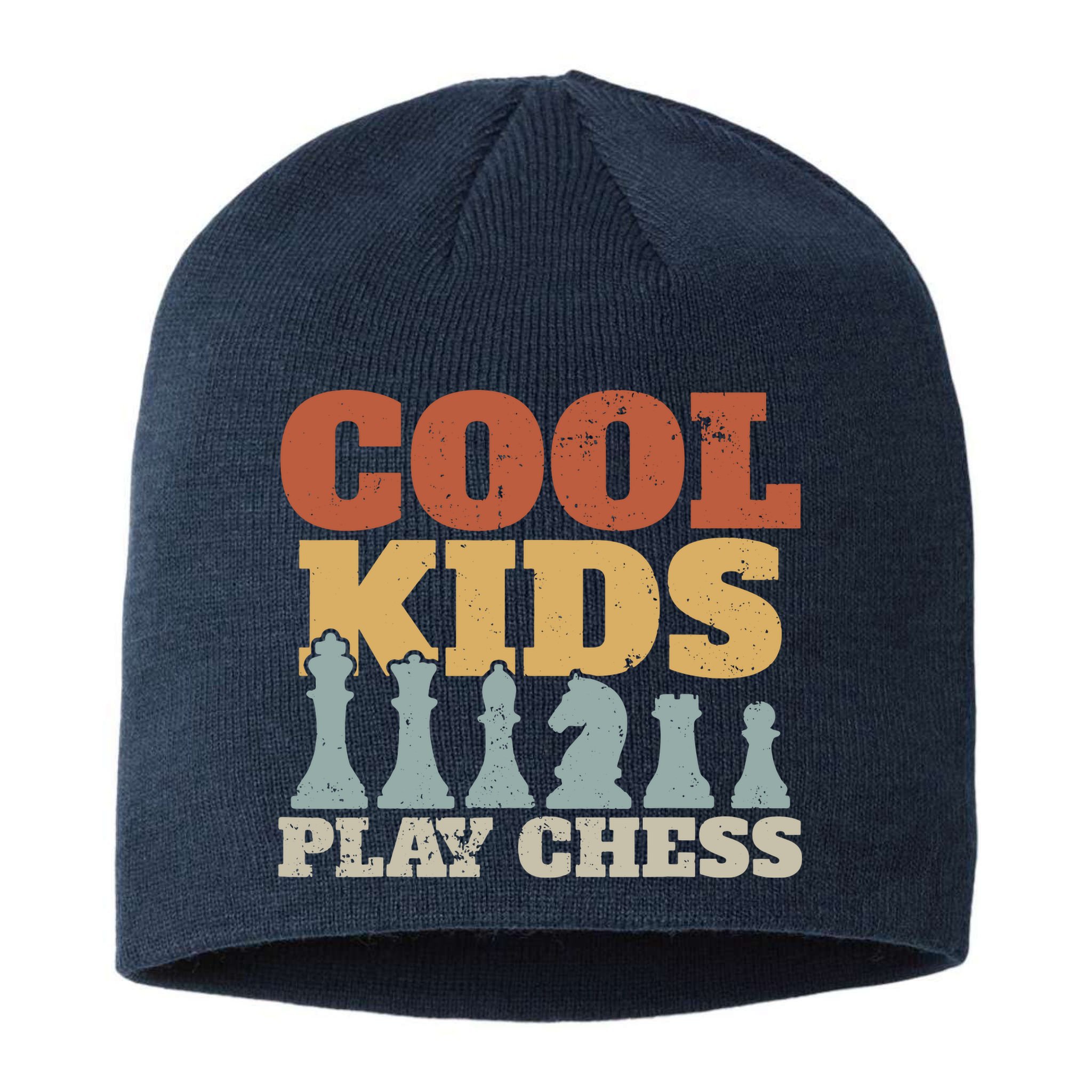 Chess Chessmen Chessboxing Gift For Cool Kids Sustainable Beanie