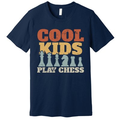 Chess Chessmen Chessboxing Gift For Cool Kids Premium T-Shirt