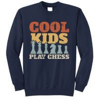 Chess Chessmen Chessboxing Gift For Cool Kids Tall Sweatshirt