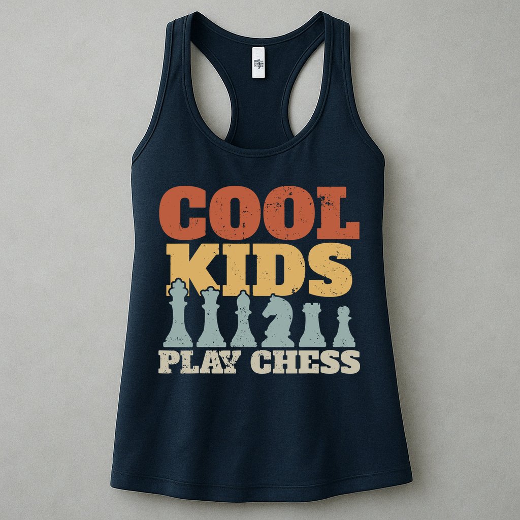 Chess Chessmen Chessboxing Gift For Cool Kids Womens Tank Top