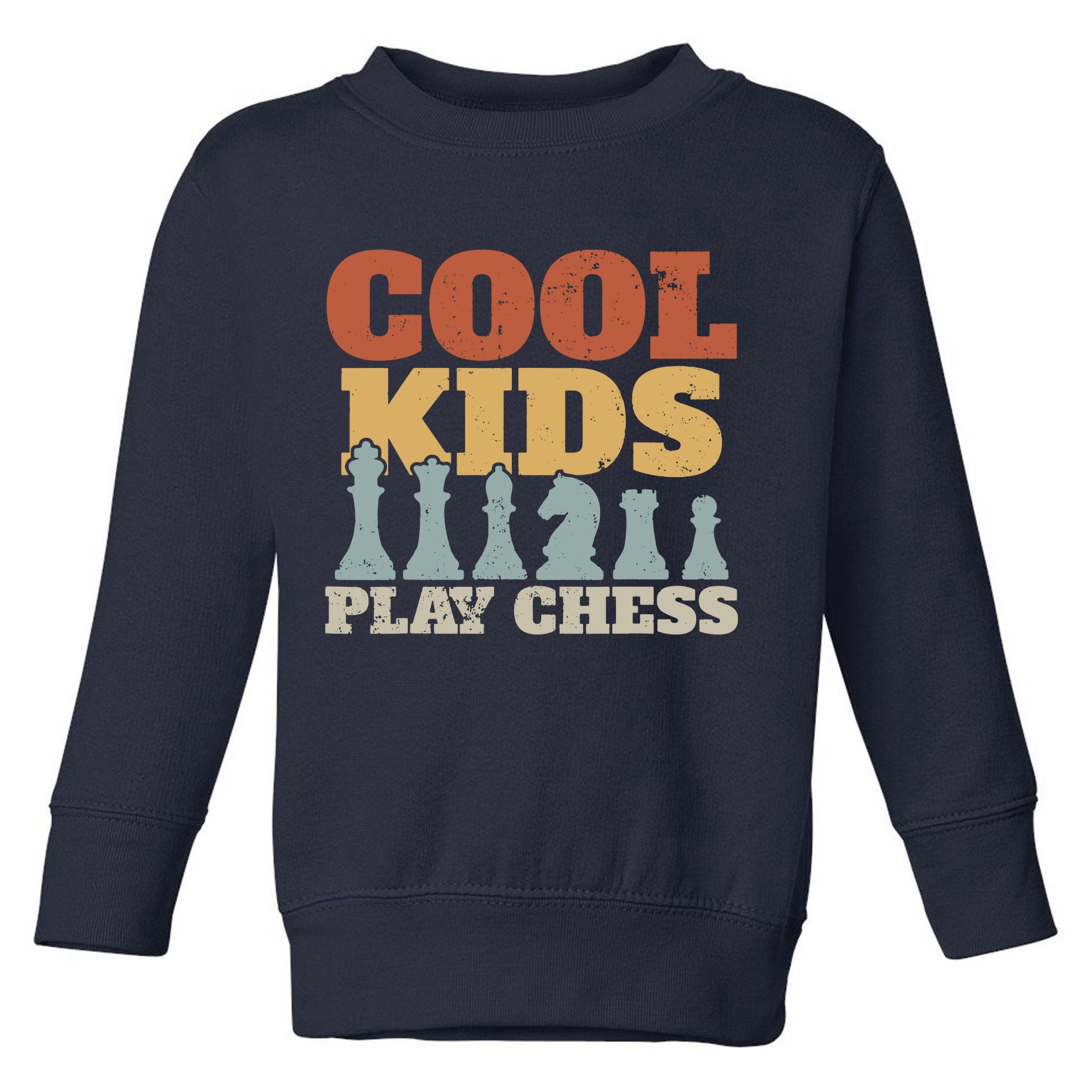 Chess Chessmen Chessboxing Gift For Cool Kids Toddler Sweatshirt