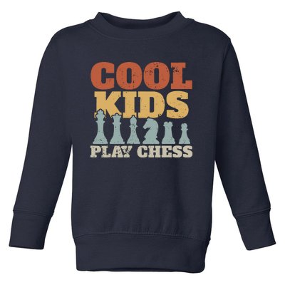 Chess Chessmen Chessboxing Gift For Cool Kids Toddler Sweatshirt