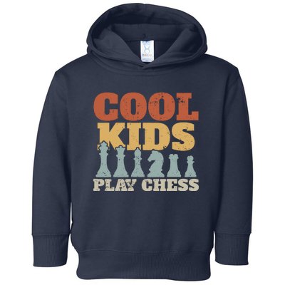 Chess Chessmen Chessboxing Gift For Cool Kids Toddler Hoodie