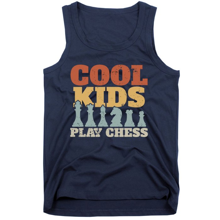 Chess Chessmen Chessboxing Gift For Cool Kids Tank Top