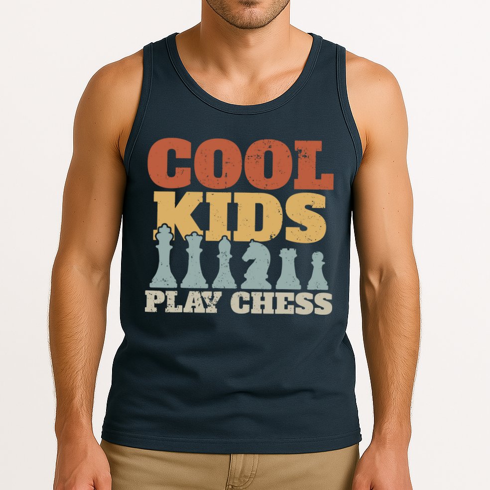 Chess Chessmen Chessboxing Gift For Cool Kids Tank Top