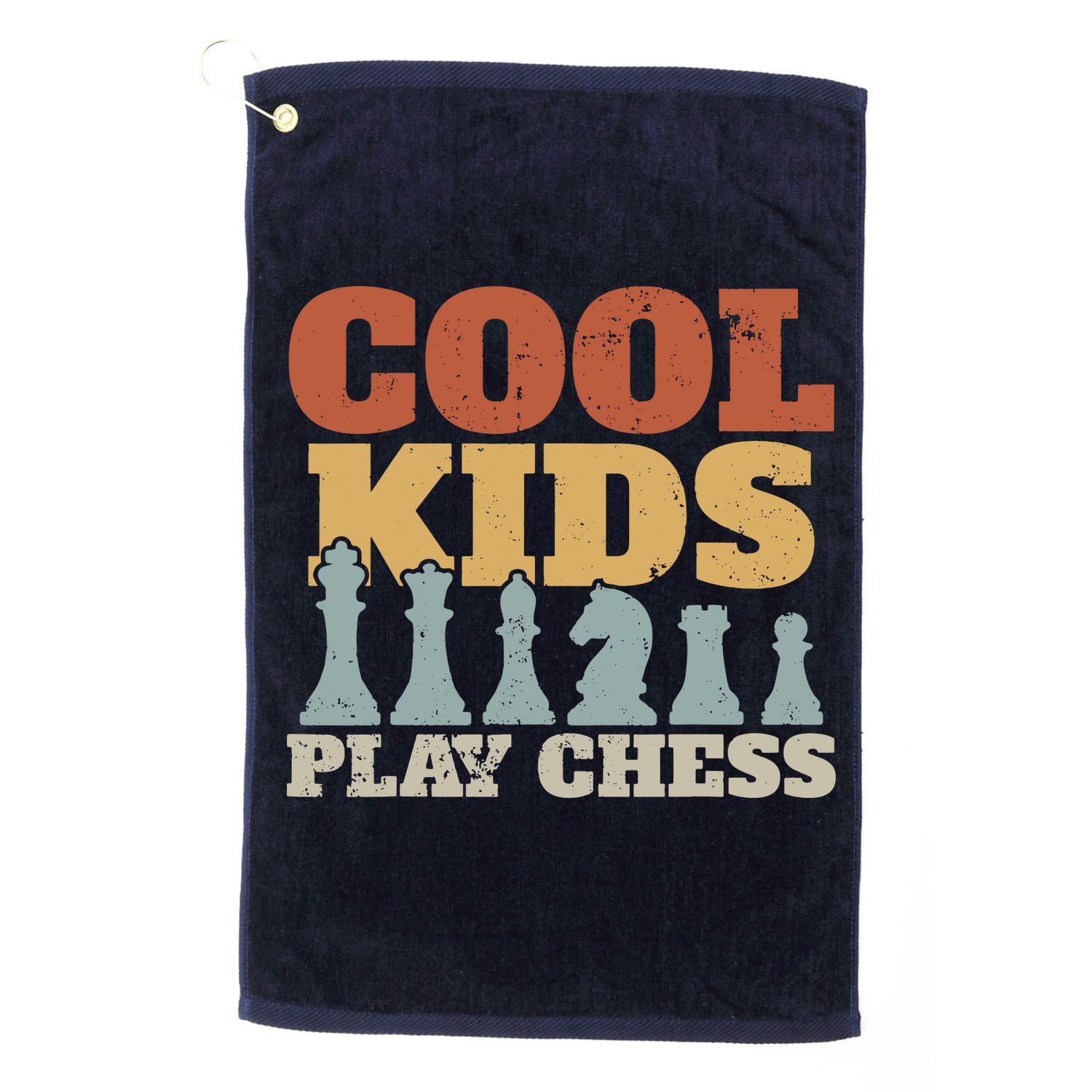 Chess Chessmen Chessboxing Gift For Cool Kids Golf Towel