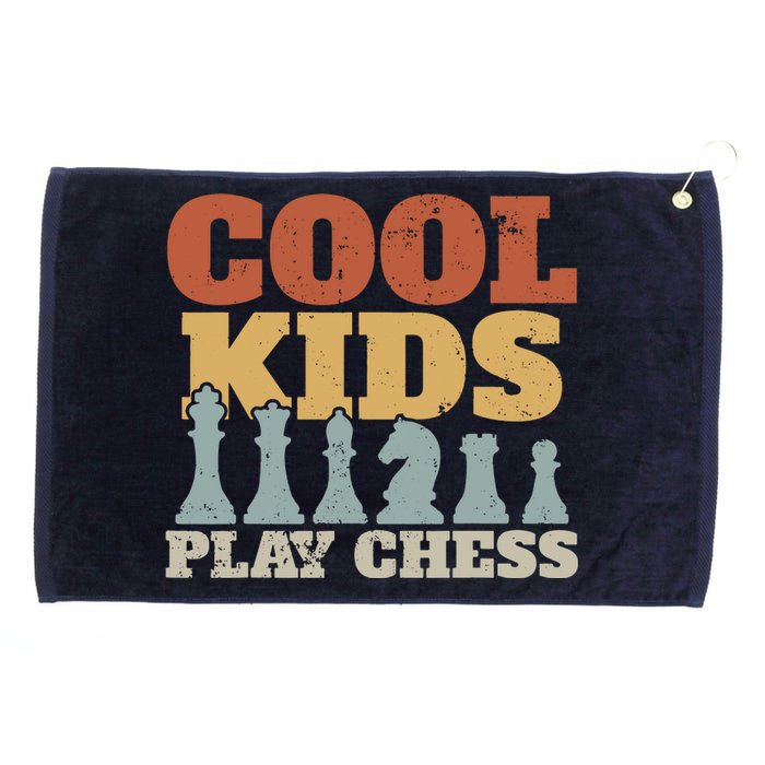 Chess Chessmen Chessboxing Gift For Cool Kids Grommeted Golf Towel