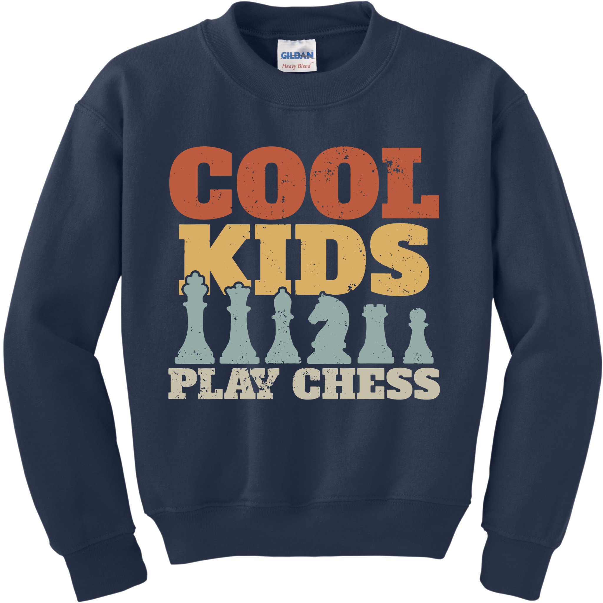 Chess Chessmen Chessboxing Gift For Cool Kids Kids Sweatshirt