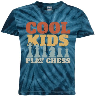 Chess Chessmen Chessboxing Gift For Cool Kids Kids Tie-Dye T-Shirt