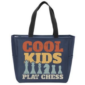 Chess Chessmen Chessboxing Gift For Cool Kids Zip Tote Bag