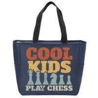 Chess Chessmen Chessboxing Gift For Cool Kids Zip Tote Bag