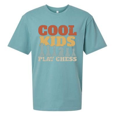 Chess Chessmen Chessboxing Gift For Cool Kids Sueded Cloud Jersey T-Shirt