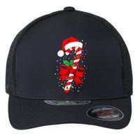 Christmas Candy Cane Women Pajamas Flexfit Unipanel Trucker Cap