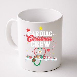 Cardiac Christmas Crew Cardiology Stethoscope Nurse Xmas Great Gift Coffee Mug