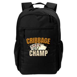 Cribbage Champ Card Game Players Daily Commute Backpack