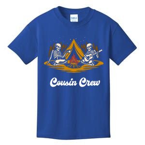 Camping Cousins Crew Family Reunion Road Trip Matching Group Cool Gift Kids T-Shirt