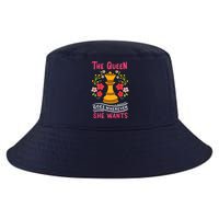 Chess Chessmen Chessboxing Queen Chess Player Gift Cool Comfort Performance Bucket Hat