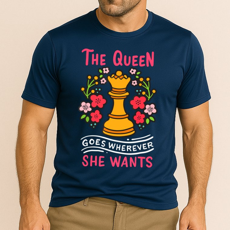 Chess Chessmen Chessboxing Queen Chess Player Gift Performance Shirt