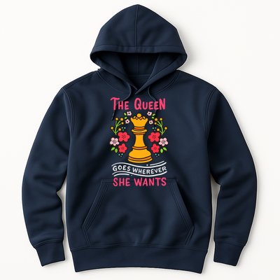 Chess Chessmen Chessboxing Queen Chess Player Gift Hoodie