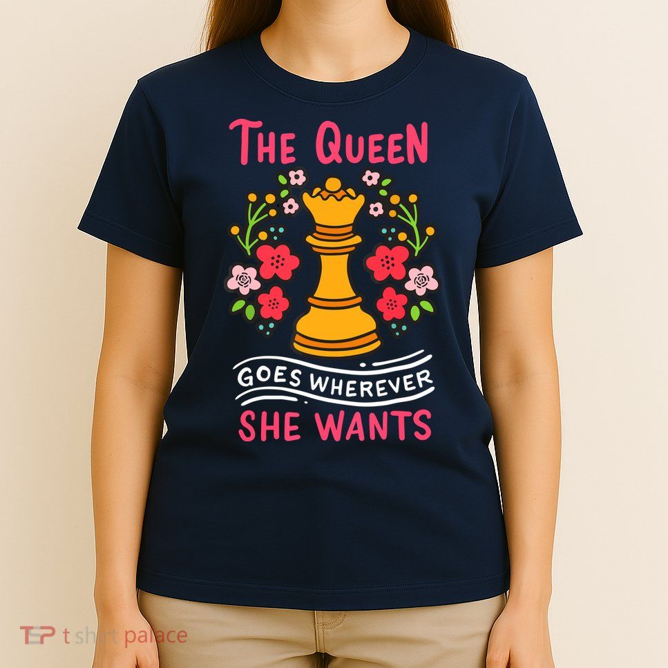 Chess Chessmen Chessboxing Queen Chess Player Gift T-Shirt