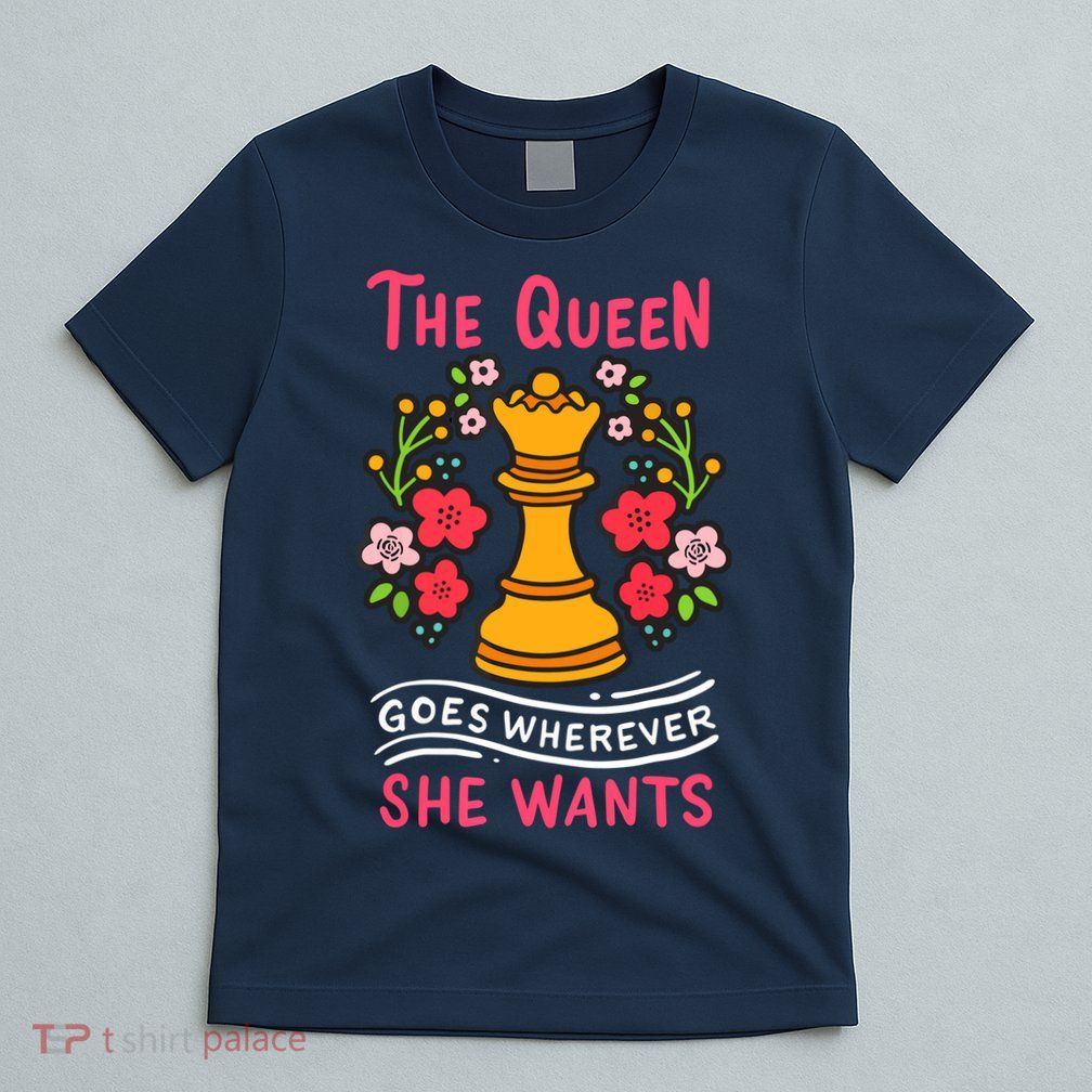 Chess Chessmen Chessboxing Queen Chess Player Gift T-Shirt