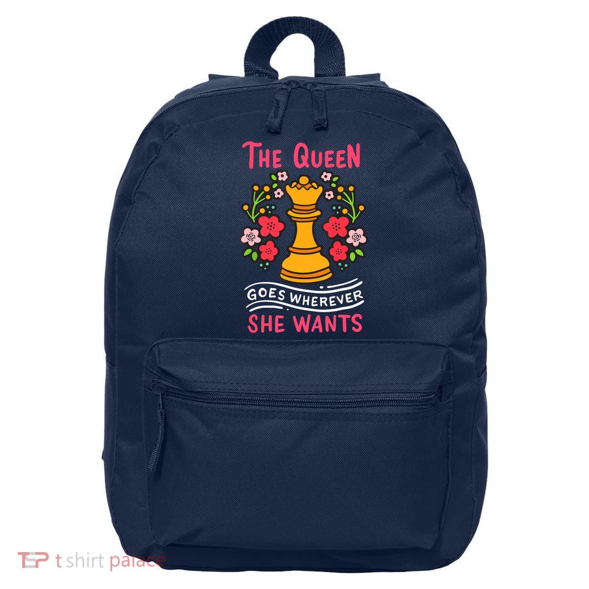 Chess Chessmen Chessboxing Queen Chess Player Gift 16 in Basic Backpack
