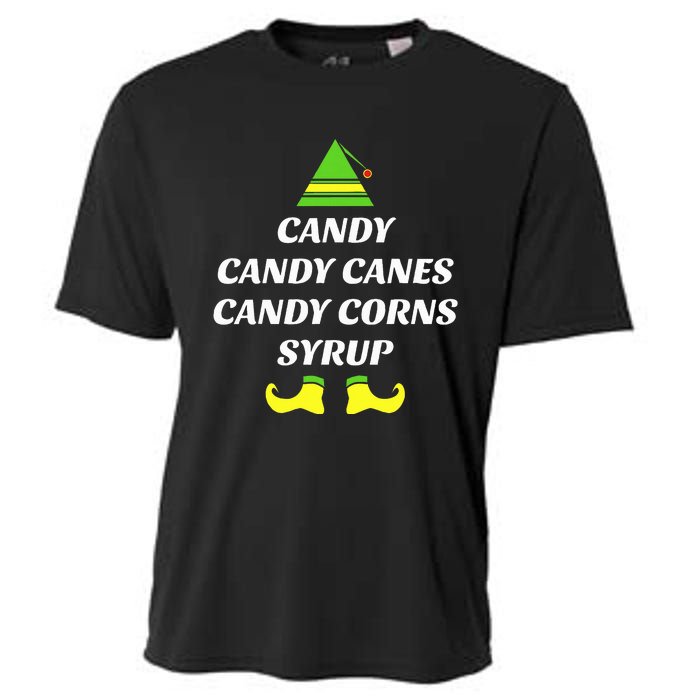 Candy Candy Canes Candy Corn Syrup Cooling Performance Crew T-Shirt