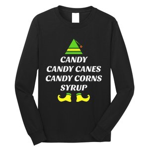 Candy Candy Canes Candy Corn Syrup Long Sleeve Shirt