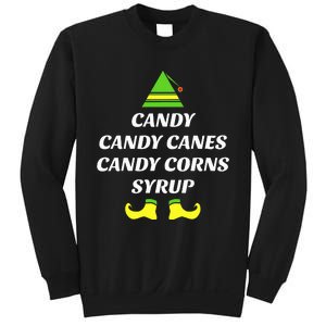 Candy Candy Canes Candy Corn Syrup Sweatshirt