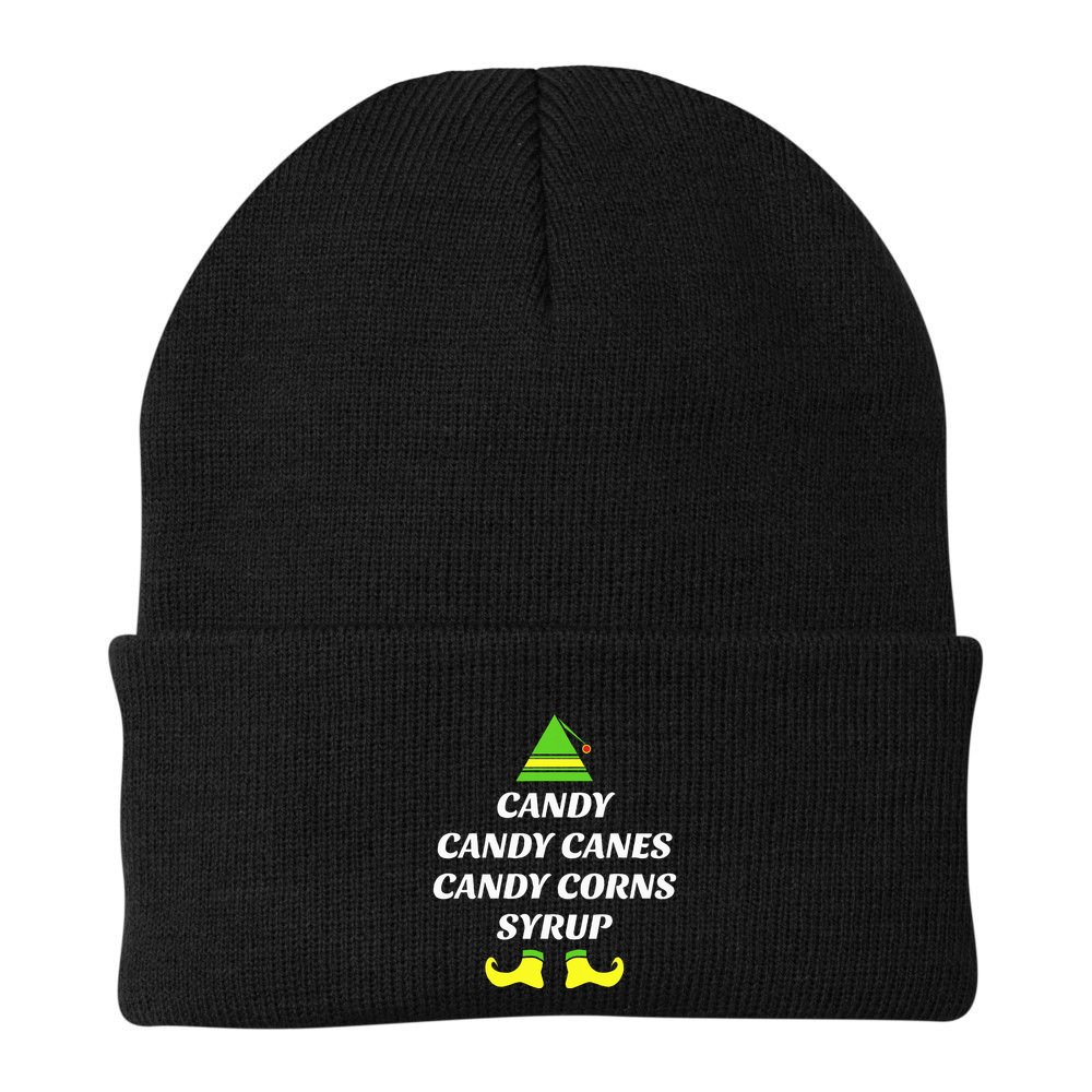 Candy Candy Canes Candy Corn Syrup Beanie