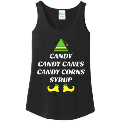 Candy Candy Canes Candy Corn Syrup Ladies Essential Tank