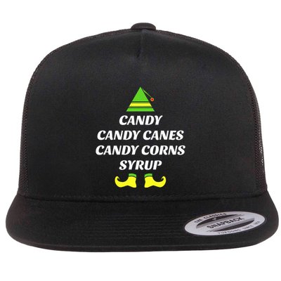 Candy Candy Canes Candy Corn Syrup Flatbill Hat