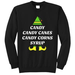 Candy Candy Canes Candy Corn Syrup Tall Sweatshirt