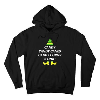 Candy Candy Canes Candy Corn Syrup Tall Hoodie