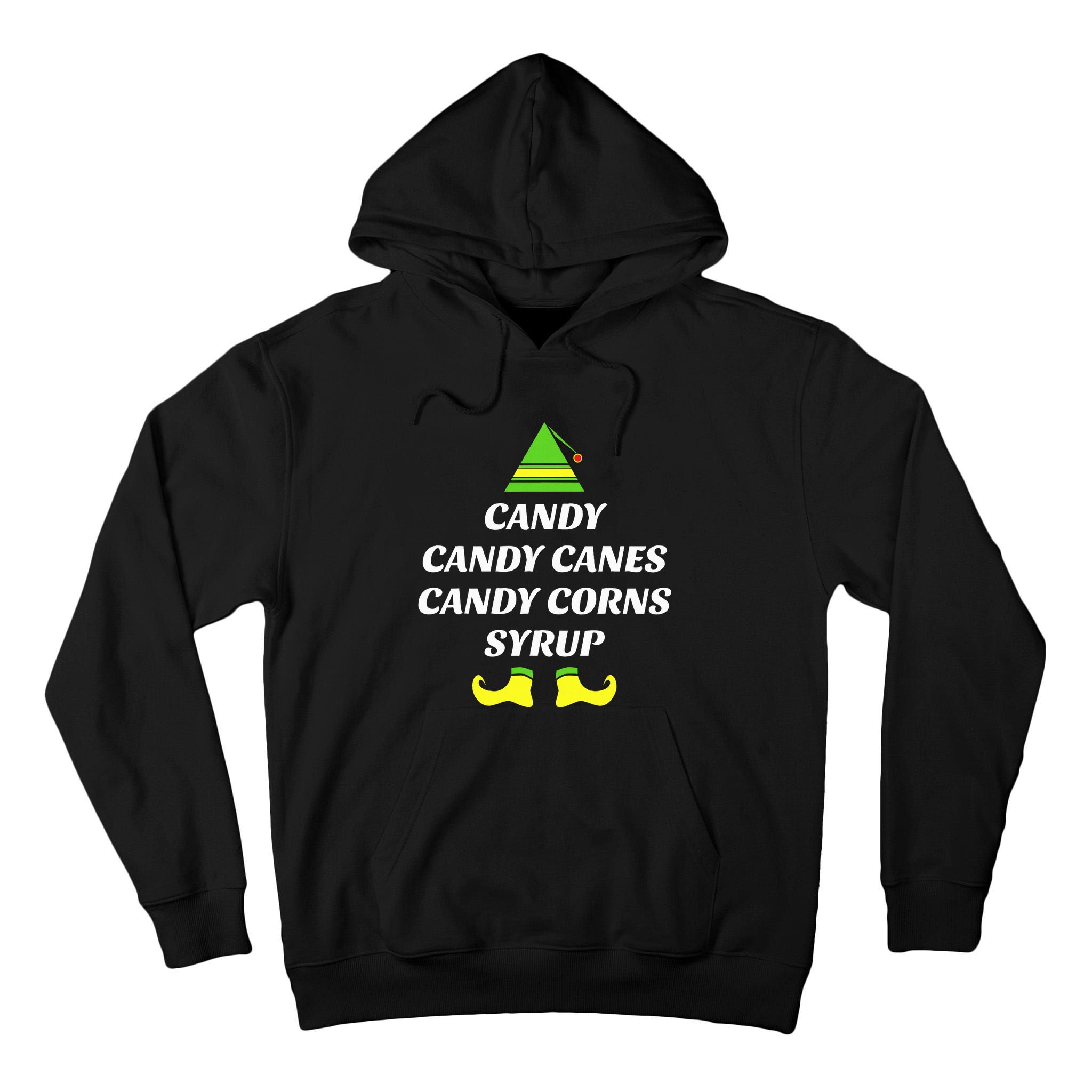Candy Candy Canes Candy Corn Syrup Tall Hoodie
