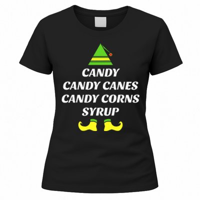 Candy Candy Canes Candy Corn Syrup Women's T-Shirt