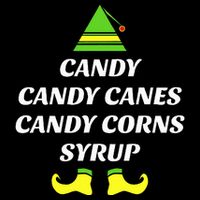 Candy Candy Canes Candy Corn Syrup Wool Snapback Cap