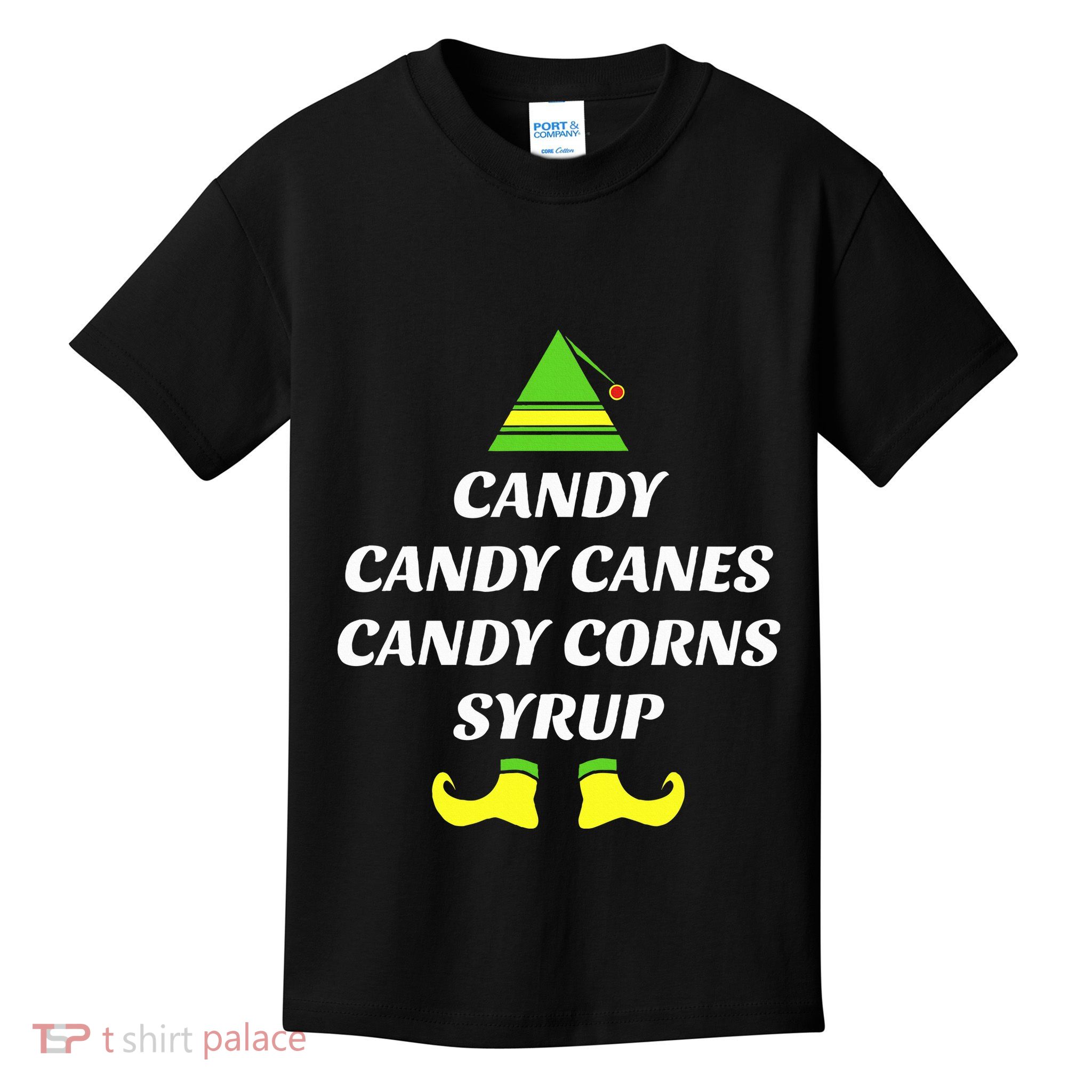 Candy Candy Canes Candy Corn Syrup Kids T-Shirt