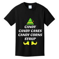 Candy Candy Canes Candy Corn Syrup Kids T-Shirt