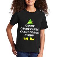 Candy Candy Canes Candy Corn Syrup Kids T-Shirt
