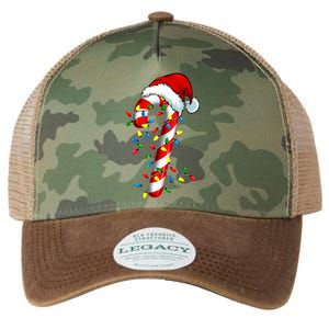 Christmas Candy Cane Santa Hat Women Legacy Tie Dye Trucker Hat