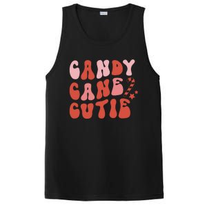 Candy Cane Cutie Funny Christmas Graphic Plus Size PosiCharge Competitor Tank