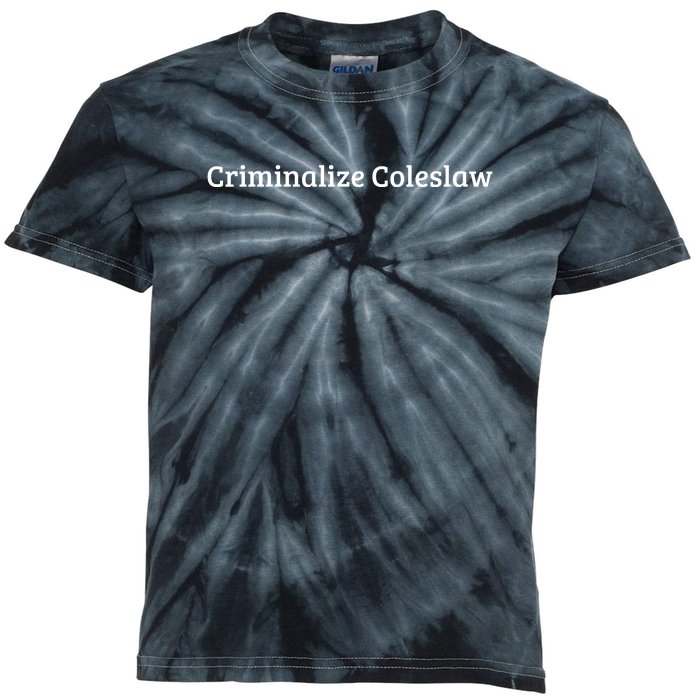 Criminalize Coleslaw Kids Tie-Dye T-Shirt