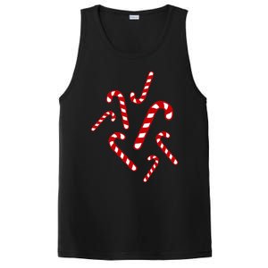 Candy Canes Cool Gift PosiCharge Competitor Tank