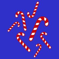 Candy Canes Cool Gift 16 in Basic Backpack