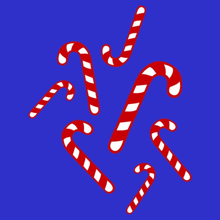 Candy Canes Cool Gift 16 in Basic Backpack